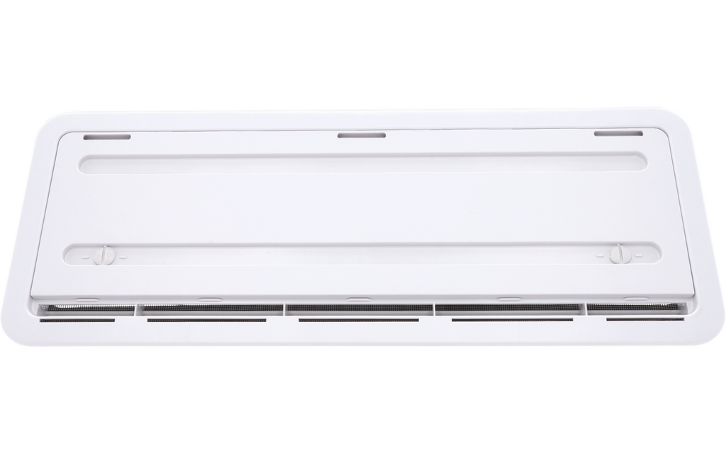 Montert Ventilasjonsrist for campingkjøleskap 48x18,5 cm RVG 1000 på kjøretøy