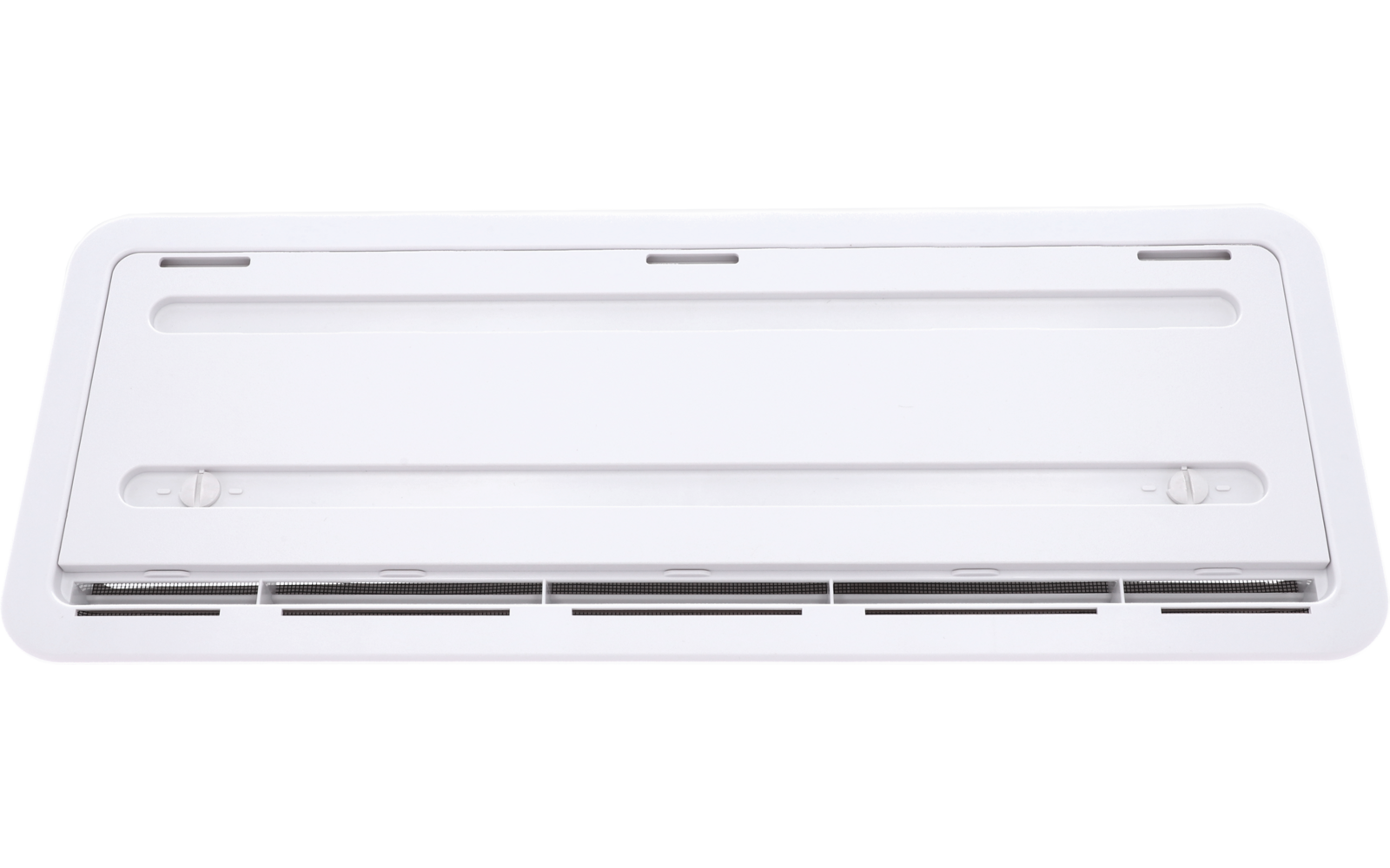 Montert Ventilasjonsrist for campingkjøleskap 48x18,5 cm RVG 1000 på kjøretøy