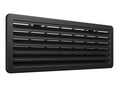 Ventilasjonsrist for kjøleskap 18,6 x 48,3 cm svart - Thetford forfra