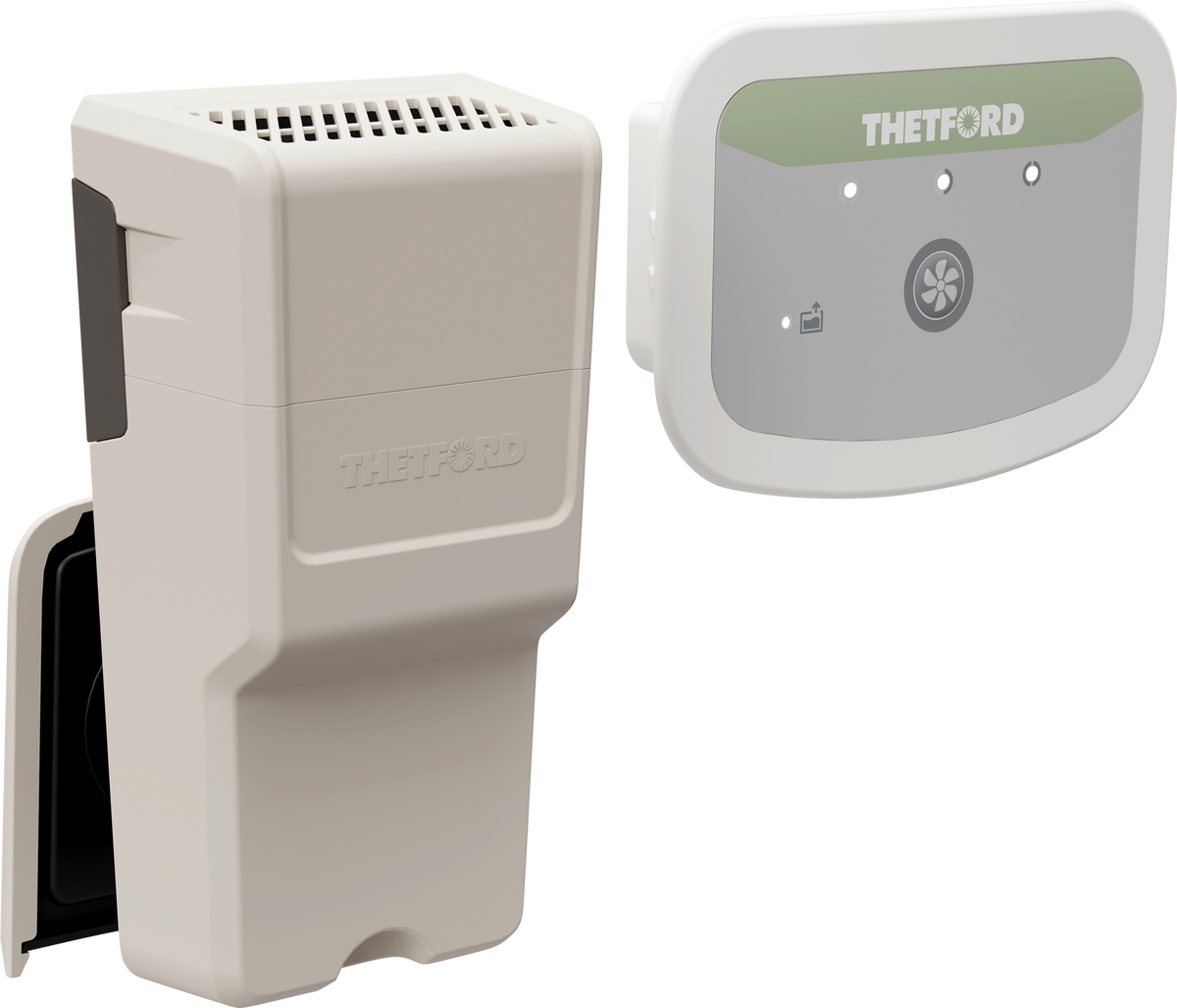 Ventilatorkit S260 for separasjonstoalett med kullfilter front