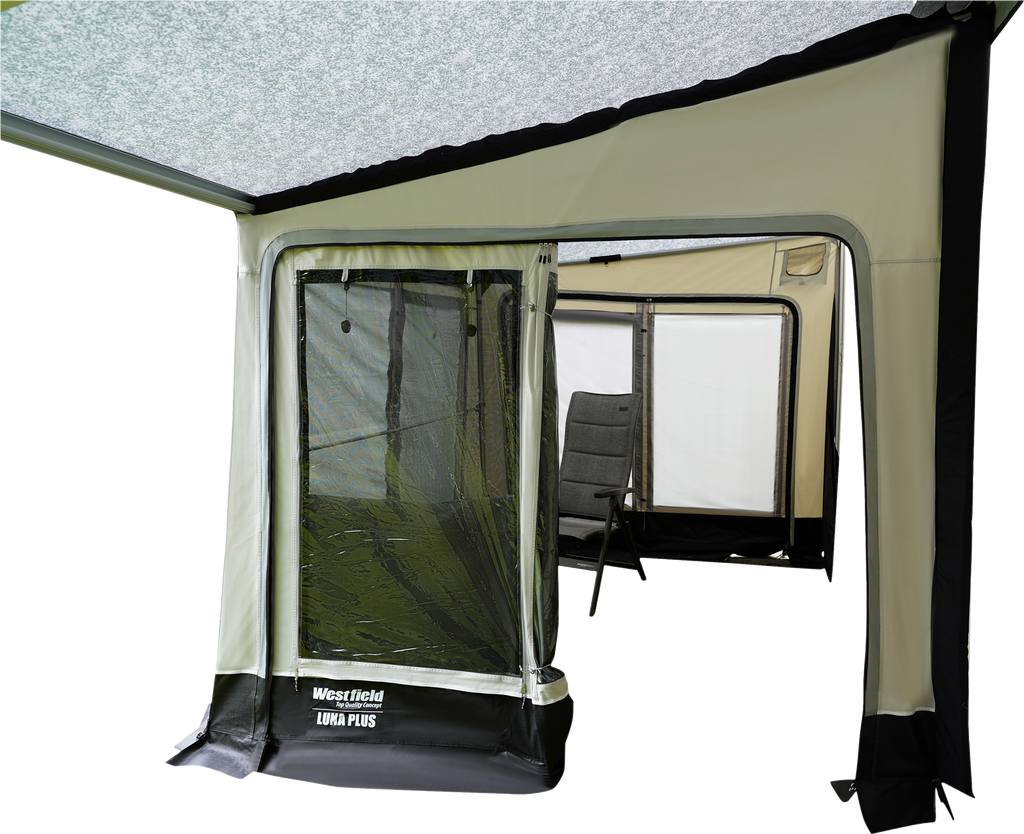 Verandaramme for Luna Plus bobilfortelt aluminium høyre forfra