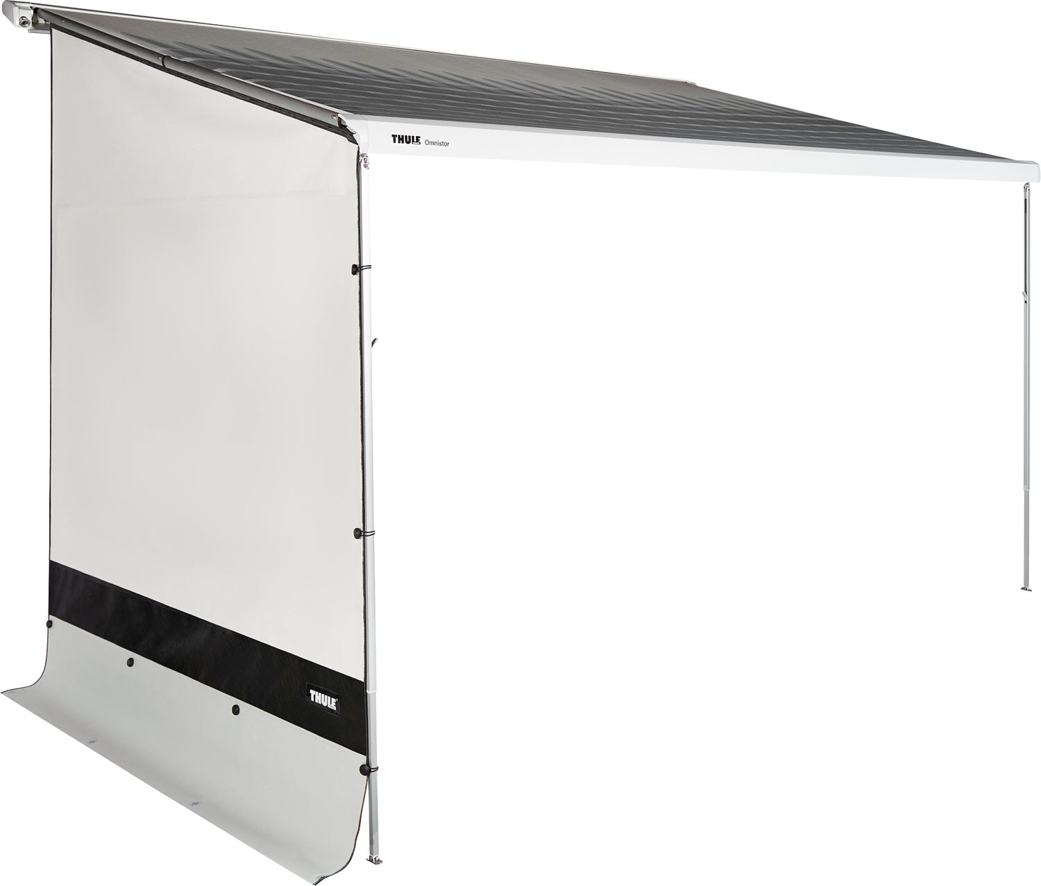 ViewBlocker sidevegg for markise utstikk 2,50 m Thule montert