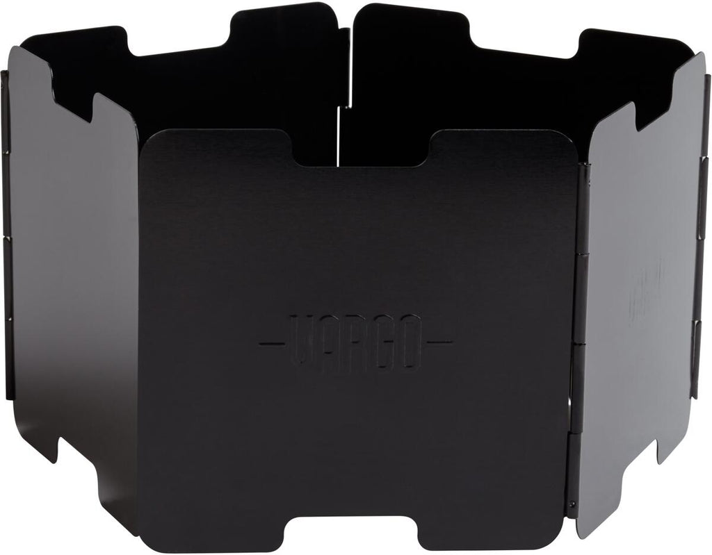 Vindskjerm aluminium sammenleggbar 41,6 x 8,1 cm 38 g - Vargo forfra