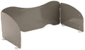 Vindskjerm for campingkjøkkenbord 61x33x25 cm fra Outwell forfra