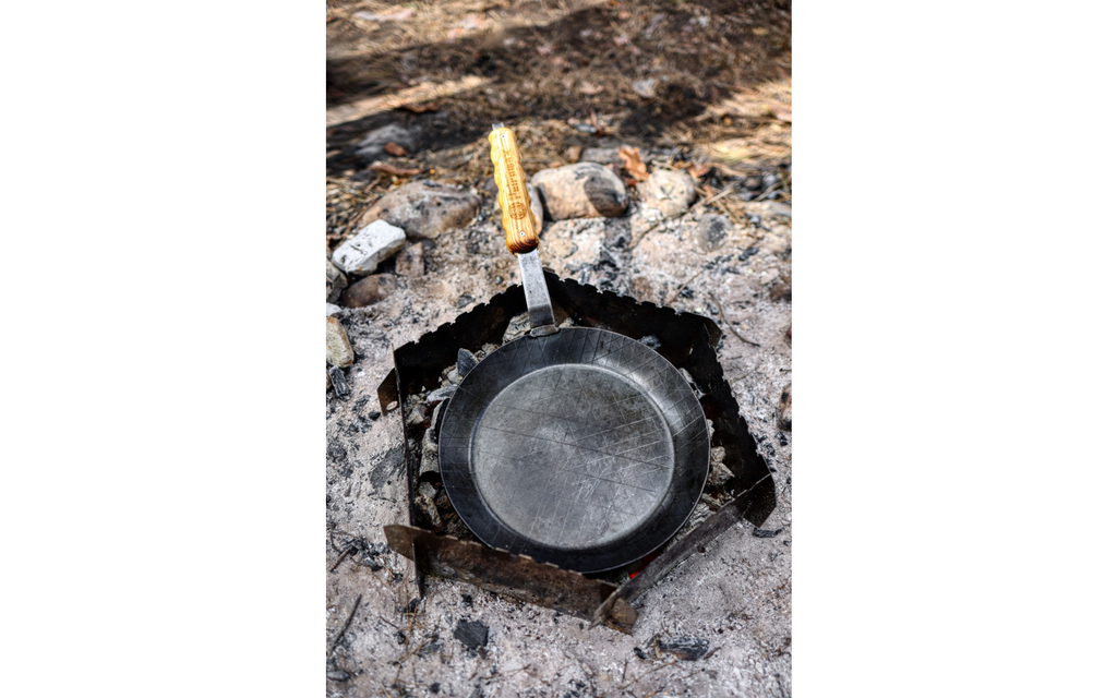Segmenter av Vindskjerm for bålpanner og Dutch Oven ft6-ft12 stablet