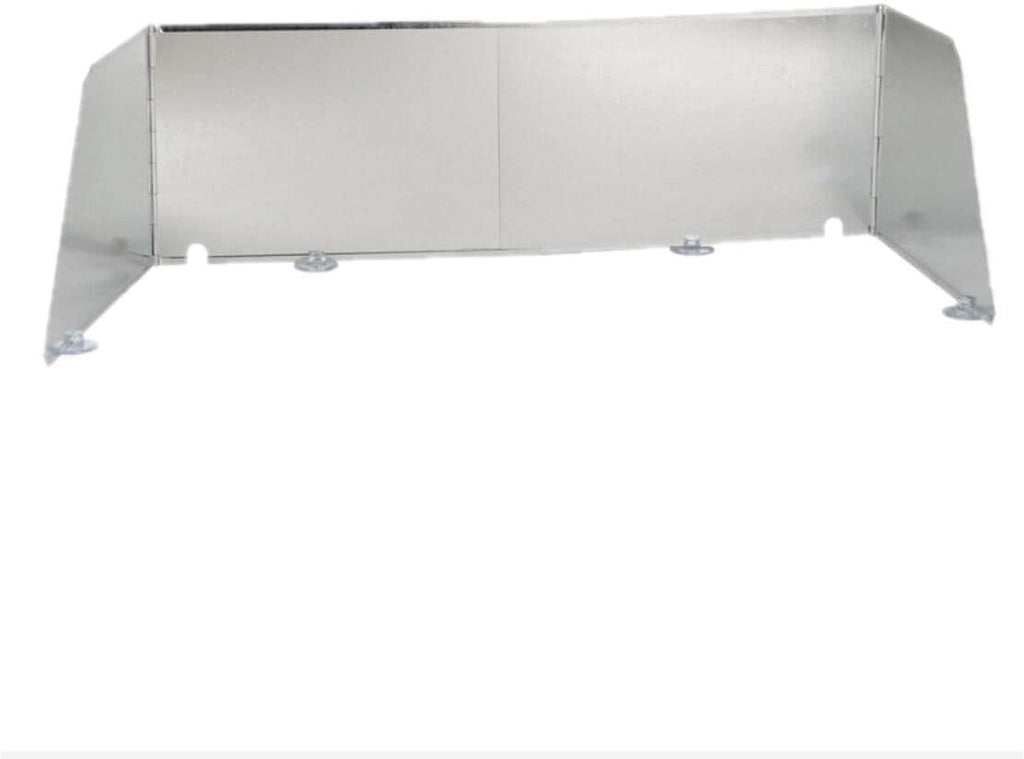 Vindskjerm justerbar 40-70 cm stål - Bo-Camp bakside