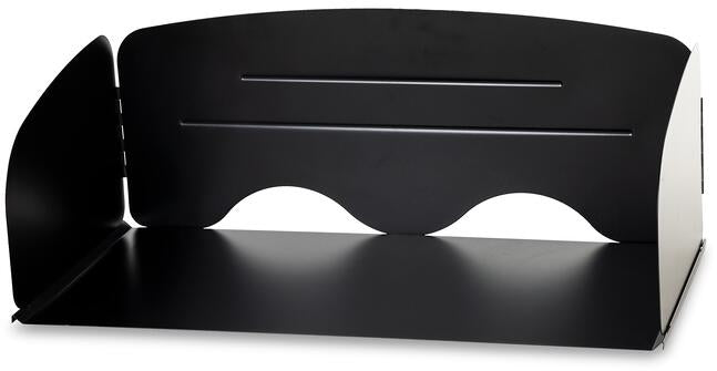 Vindskjerm for koker med bunnplate og spruttbeskyttelse 62x24,5 cm Camp4 forfra