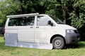 Vindskjerm for VW T5/T6 250 x 42 cm 0,7 kg forfra