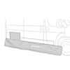 Vindskjerm for VW T5/T6 250 x 42 cm 0,7 kg detalj av festeanordning