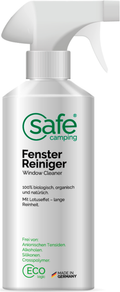 Vindusrens for akrylglass og PVC, alkoholfri 500 ml - Safe Camping forfra