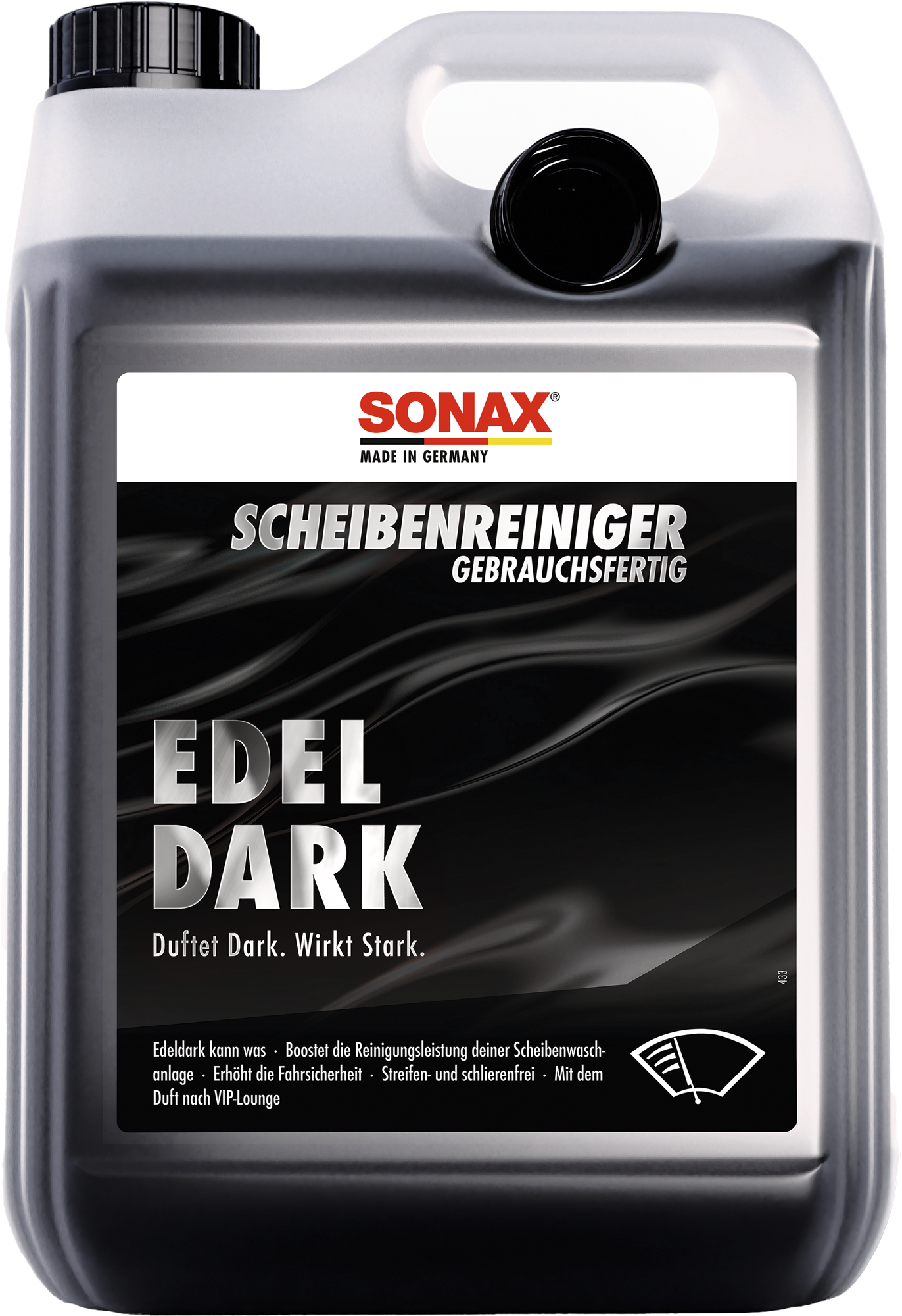 Vindusrens bruksklar Edeldark 5 liter - Sonax flaske for vindusvask