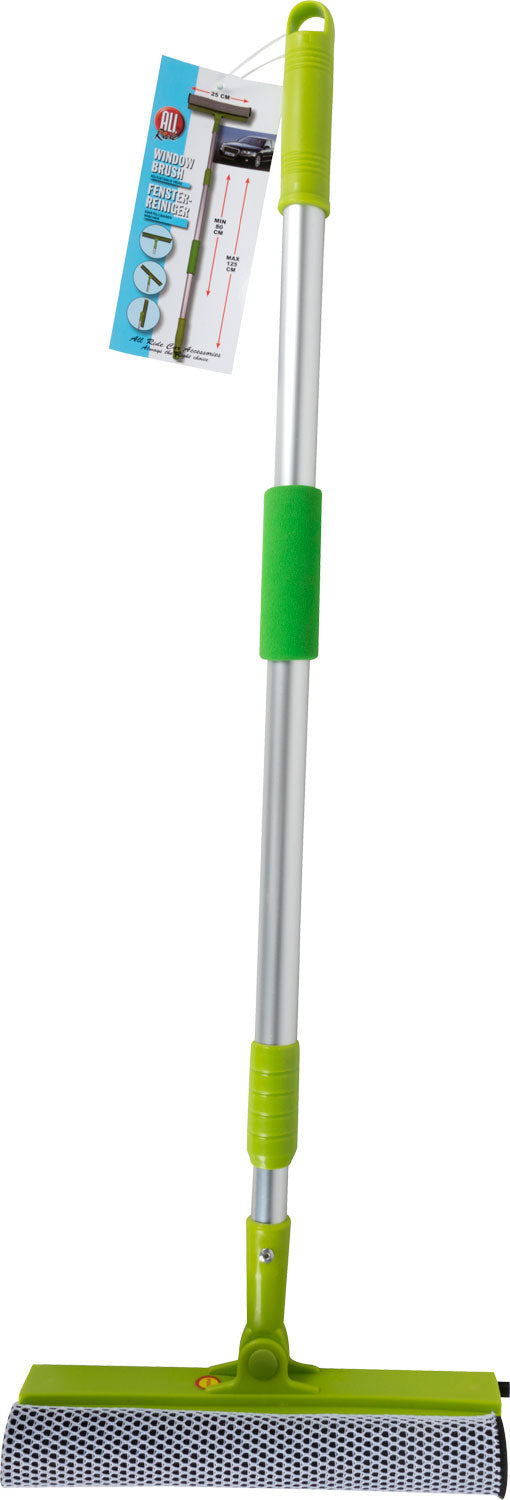 Vindusvasker aluminium teleskopisk 80-125 cm med 20 cm svamp fra Edco