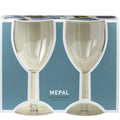 Vinglass i plast 2-pk 200 ml gjennomsiktig BPA-fri fra Mepal