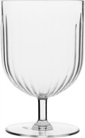 Vinglass Brim stabelbart transparent 290 ml MS-plast fra Bo-Camp for camping og fritid