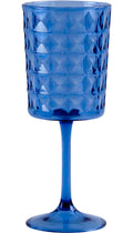 Vinglass i plast Stone Line Azur 400 ml SAN Gimex for camping