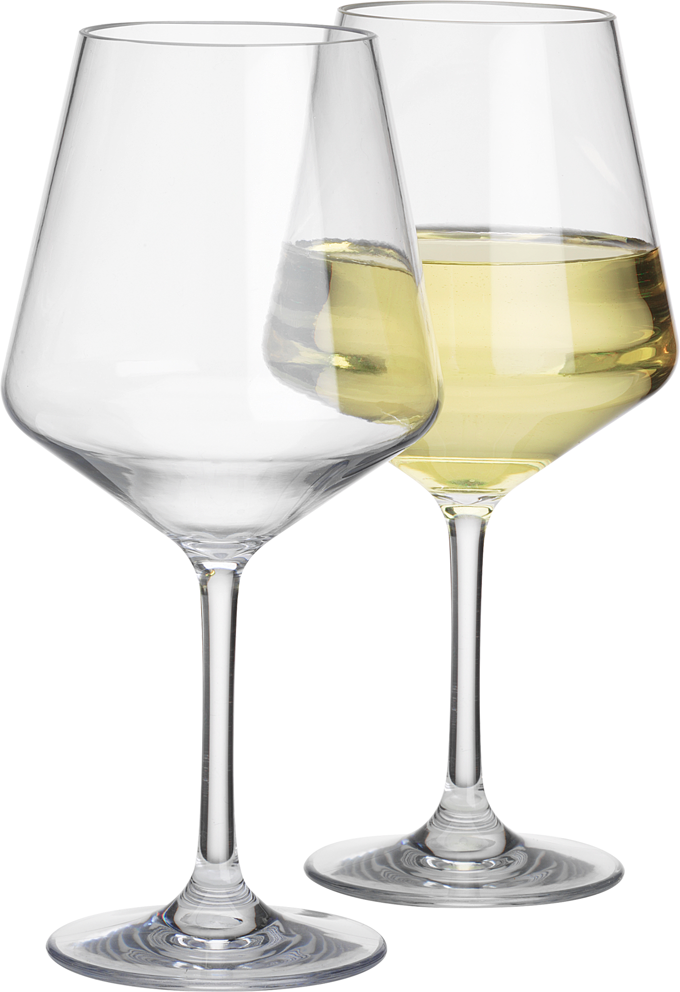 Vinglassett Savoy 2-delt polykarbonat 450 ml 83 g Flamefield forfra