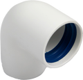Vinkelkobling 90° Ø32 mm for urinskiller Villa-serien - Separett forfra