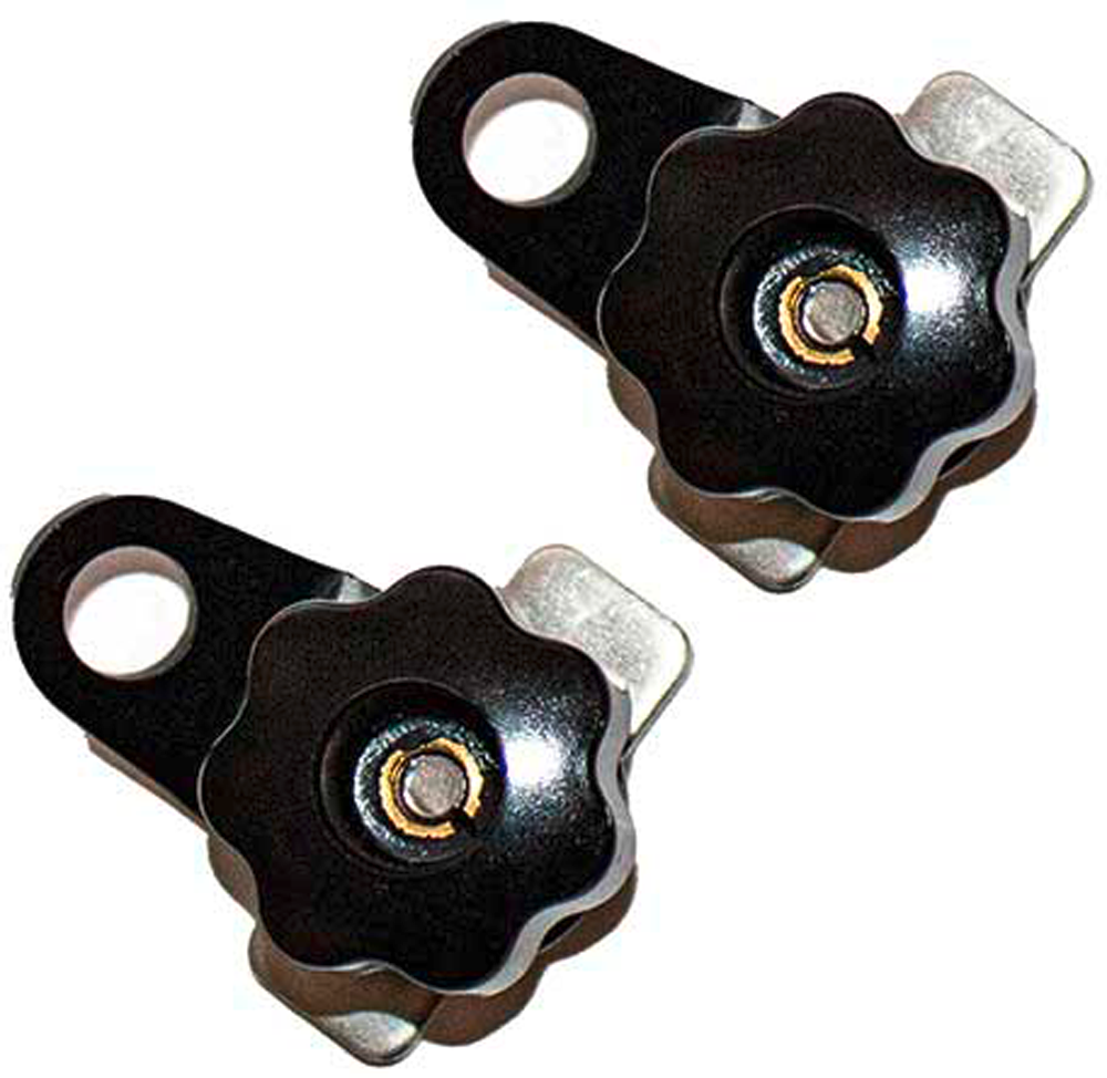 Vinkelplate med kedersteinfor kederskinne VW T5/T6/T6.1 2 stk - BusBoxx forfra