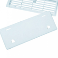 Vinterdeksel for kjøleskapsventilasjon 36,5 x 14 cm hvit