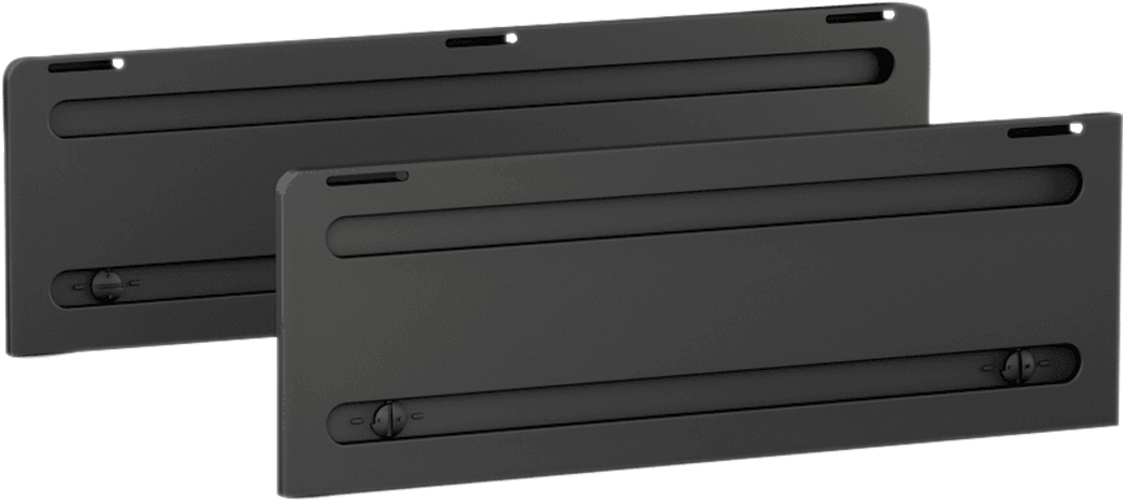 Vinterdeksel-sett WA 120/130 for LS100/LS200 svart fra Dometic montert på kjøleskap