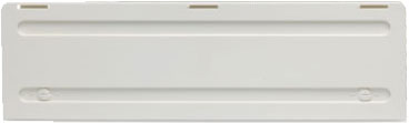 Vinterdeksel for ventilasjonsgitter LS 200 44x13 cm hvit - Dometic montert