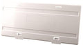 Vinterdeksel for ventilasjonsrist elfenben 360x165mm - FAWO sett forfra