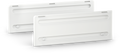 Vinterdeksel WA 120/130 for LS 100 og LS 200 ventilrist hvit forfra