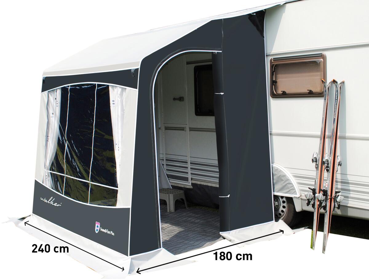 Vinterfortelt Snow&Fun Plus 240x180 cm bakside