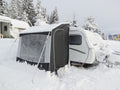 Vinterfortelt Snow&Fun Plus 240x180 cm foran