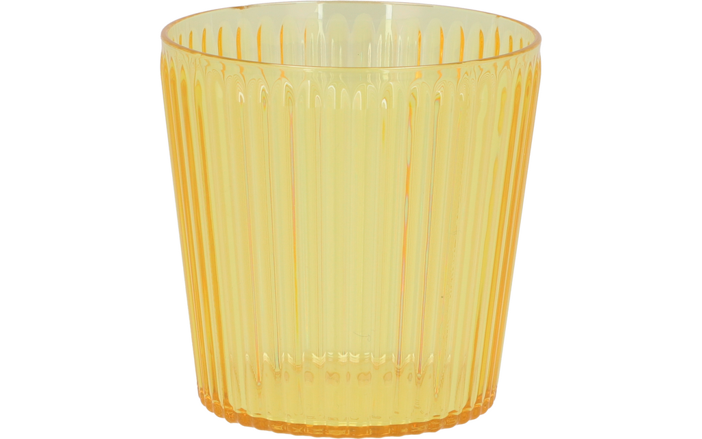 Vistosa drikkeglass 4-er sett 400 ml i RPET detalj av materiale