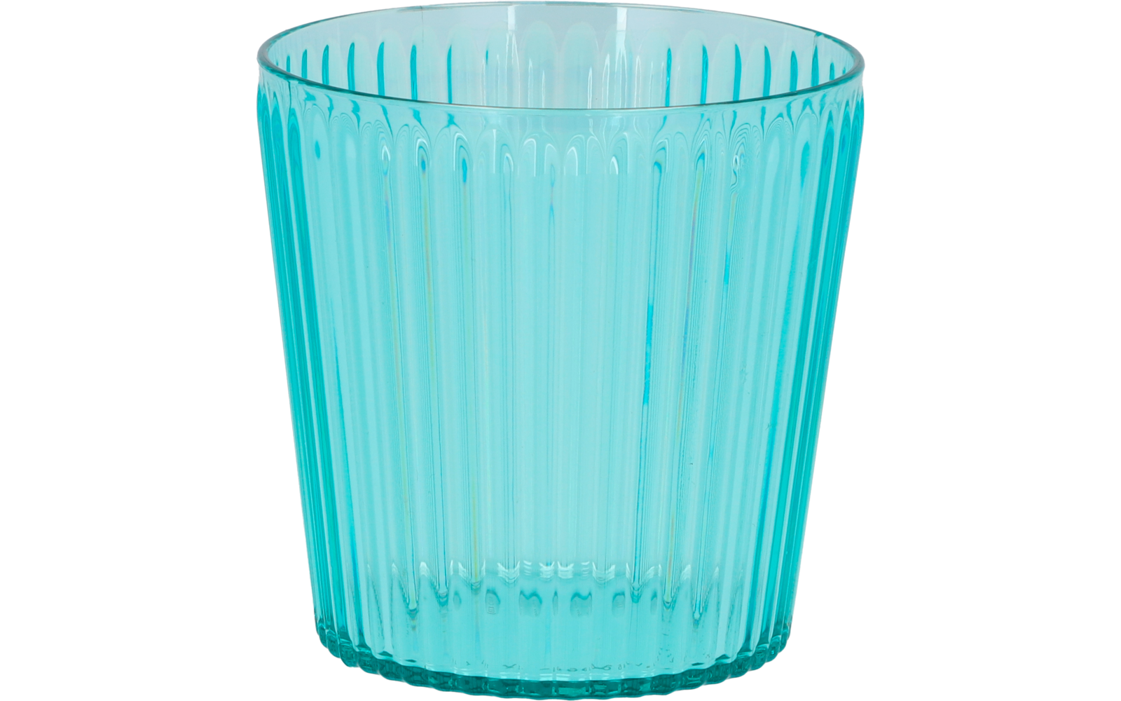 Vistosa drikkeglass 4-er sett 400 ml i RPET nærbilde av overflate