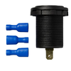 Detalj av Volt- og amperemeter 6-30 V og 0-10 A 12V/24V - ProPlus