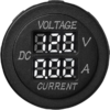 Volt- og amperemeter 6-30 V og 0-10 A 12V/24V - ProPlus visning