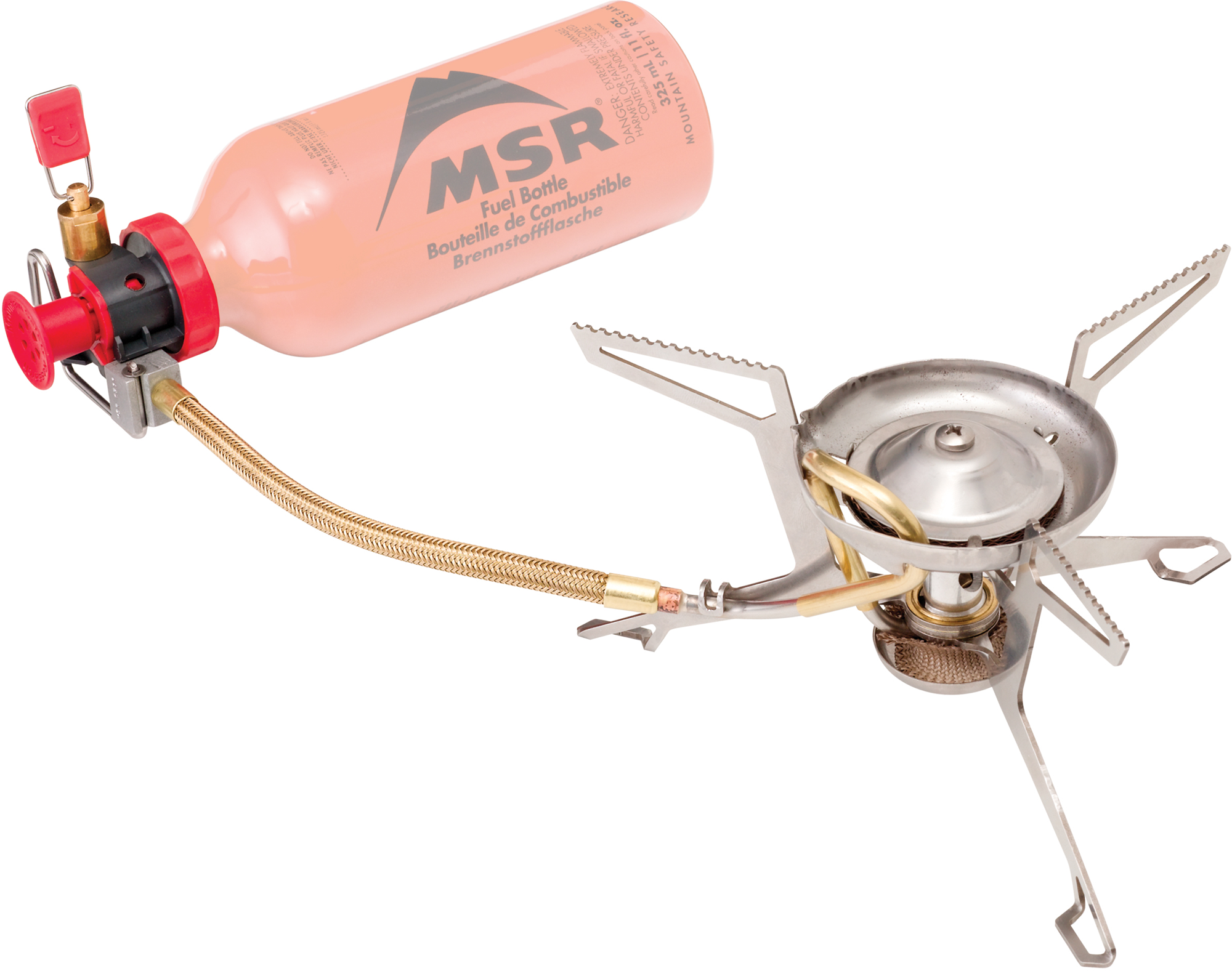 WhisperLite International flerbrenselkoker forfra