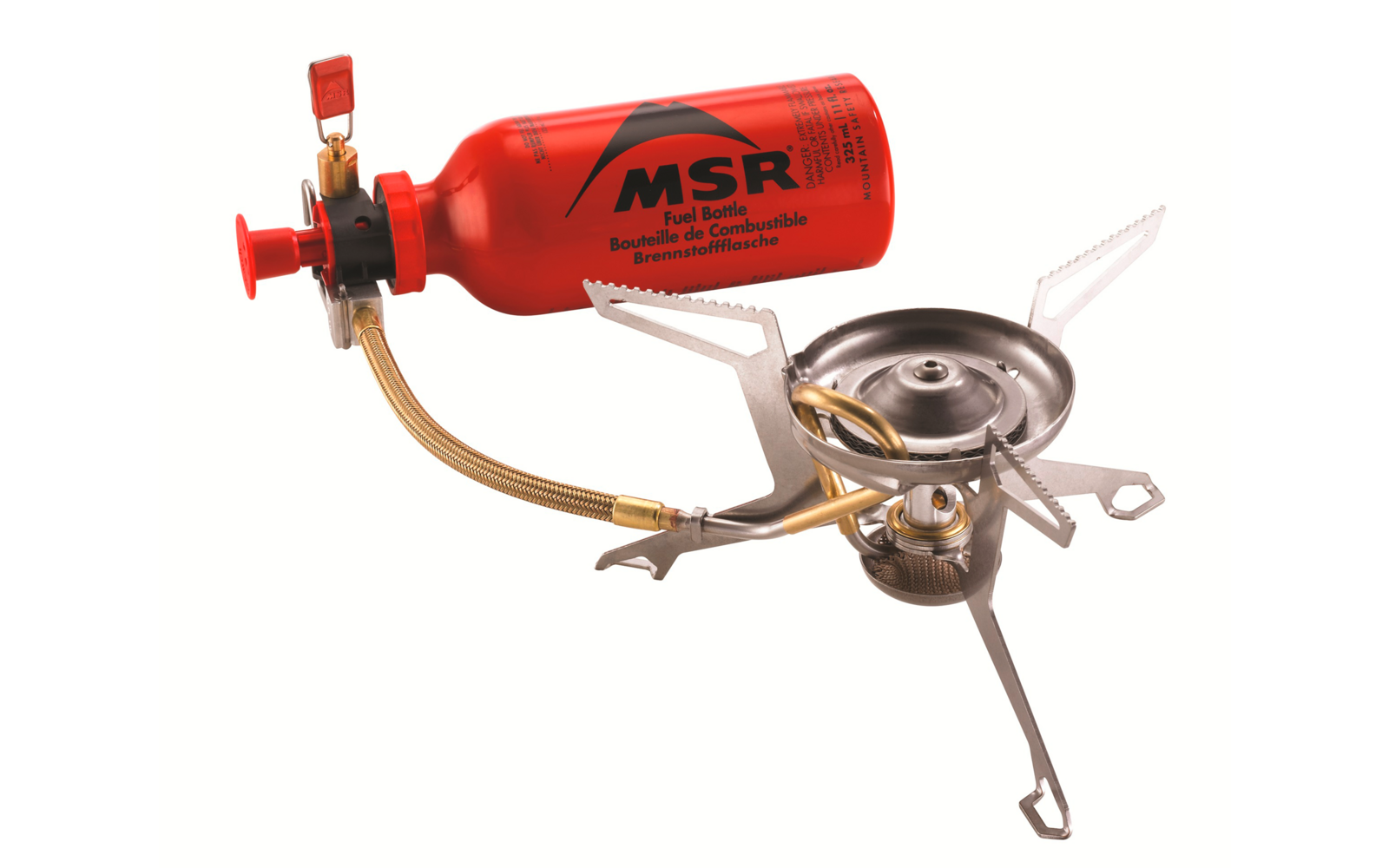 Detalj av WhisperLite Universal Combo flerbrenselkoker-sett 0,32 kg