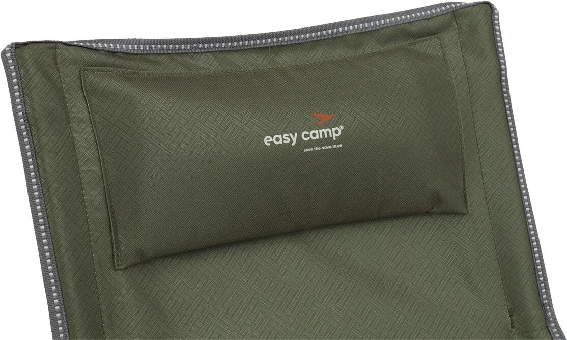 Willow Compact campingstol stålramme 120 kg lett sammenleggbar - Easy Camp montert i telt