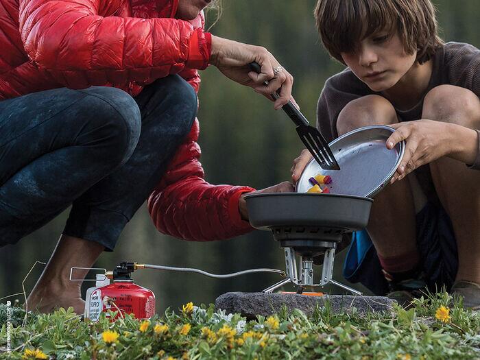 Nærbilde av keramisk belegg i WindBurner stekepanne 1,5L Ø21 cm