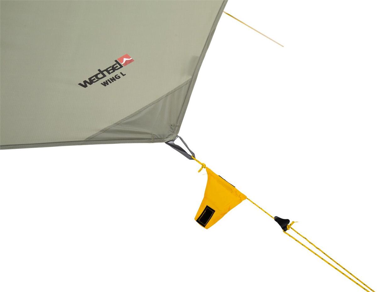 Wing L Travel Line tarp 385x410 280 cm montert