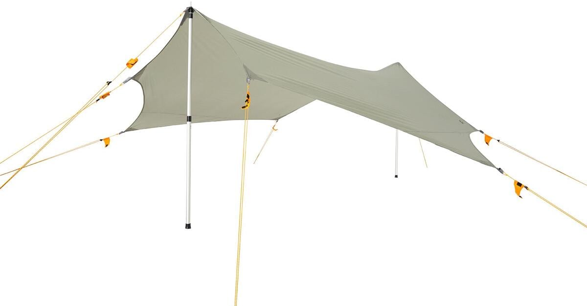 Wing L Travel Line tarp 385x410 280 cm nærbilde søm