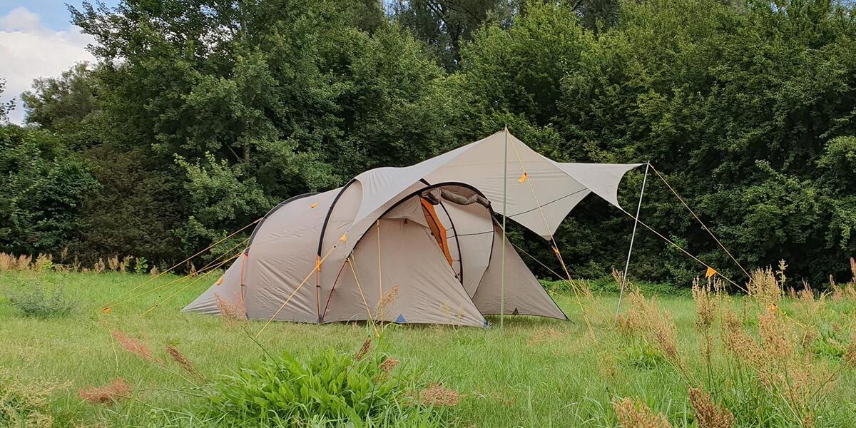 Wing L Travel Line tarp 385x410 280 cm sammenpakket