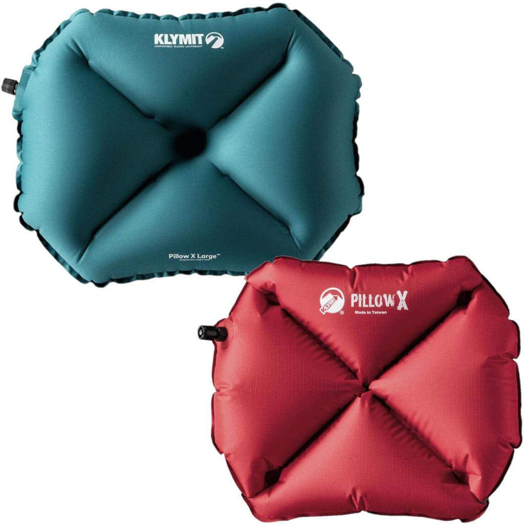 X oppblåsbart pute ultralett 75D polyester forfra