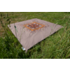 Zip Carpet sammenkoblbart teppe 250x250 cm Afrika detalj av glidelås